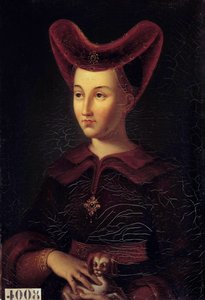 Porträt von Margarete von Bayern, Herzogin von Burgund (1363-1423)