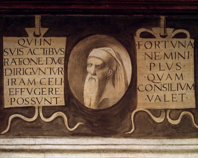 Detail der Maximen von Giorgione