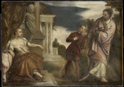Die Wahl zwischen Tugend und Leidenschaft von (1528-88) (follower of) Veronese