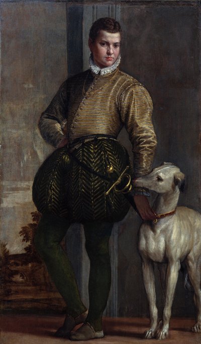 Junge mit einem Windhund, ca. 1570er von Veronese