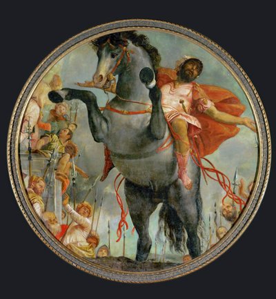 Marcus Curtius opfert sein Leben von (1528-88) Veronese