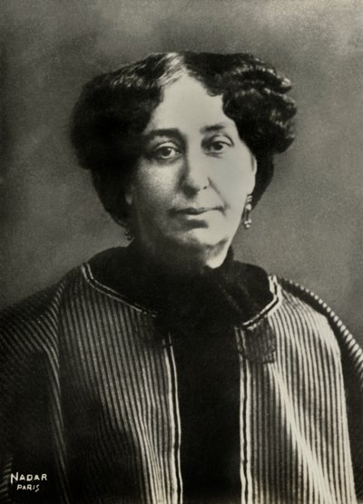 Porträt der Schriftstellerin George Sand von (1820-1910) Nadar