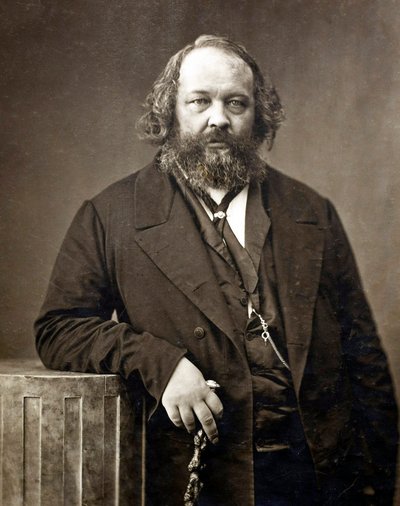 Porträt von Michail Alexandrowitsch Bakunin (1814-1876) von Nadar