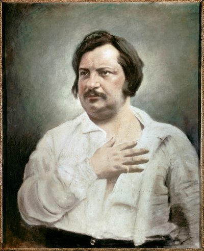 Porträt von Honoré Balzac (1799 - 1850), französischer Schriftsteller von Nadar
