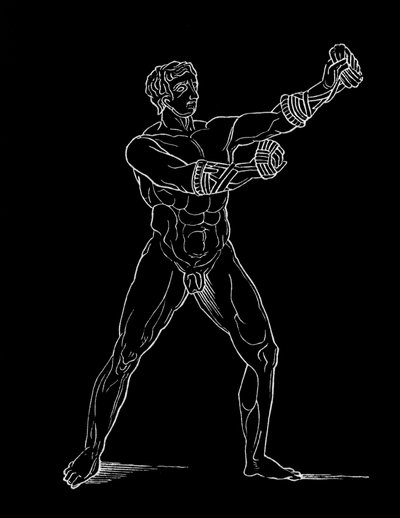 Boxer, Illustration für 