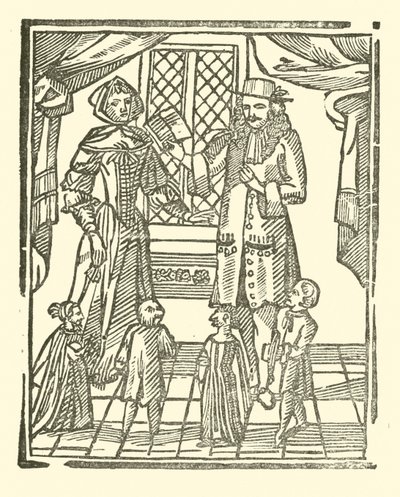 Illustration für The Roxburghe Ballads von (after) English School