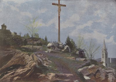 Lourdes, Le Calvaire von (after) French Photographer