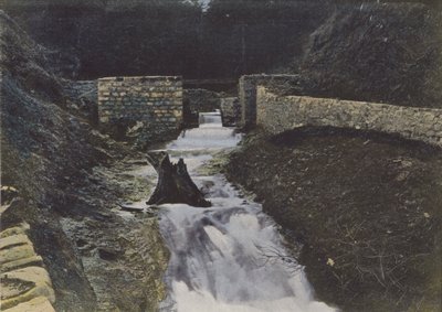 Quellen des Alagnon bei Liorant (Farbfoto) von (after) French Photographer