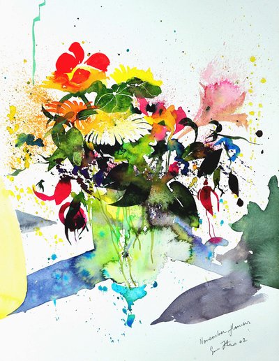 Novemberblumen von Simon Fletcher