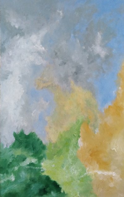 Studio Hecke und Wolken von M. Vet