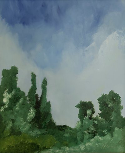 Nuvole sul bosco  von M. Vet