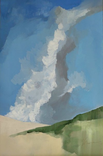 Hohe Wolken von M. Vet