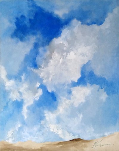 Sand und Wolken von M. Vet