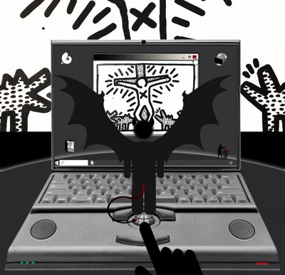 Der Antichrist (IV) - (aus der Serie: Windows) von Alexander Eibach