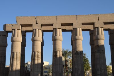 Luxor-Tempel, antike ägyptische Architektur in Luxor von Albert Mansour