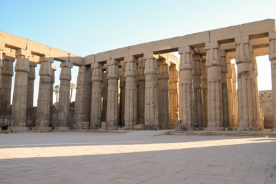 Luxor-Tempel, antike ägyptische Architektur in Luxor von Albert Mansour