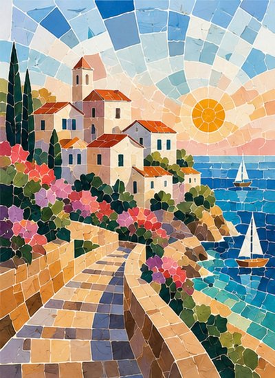 Mediterrane Mosaikträume von Nomi Morina