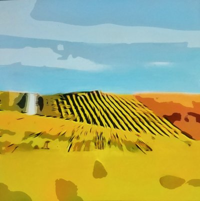 Digitale Landschaft 25 von M. Vet
