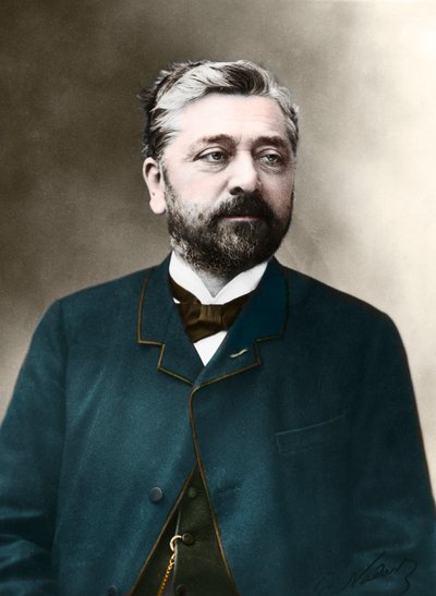 Porträt von Gustave Eiffel (1823-1923), französischer Ingenieur von Nadar