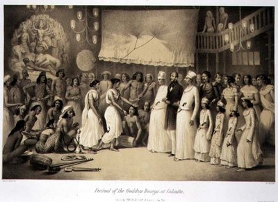 Fest der Göttin Dourga in Kalkutta, aus 