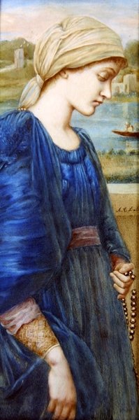 Flamma Vestalis nach Sir E. C. Burne-Jones, ca. 1890 von A. Corsi Lalli