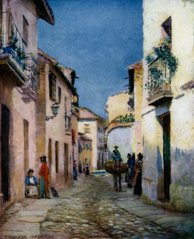 Cordova, eine Straßenszene von A. Trevor Haddon