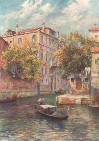 Palazzo Dona vom Rio S Polo von A. Trevor Haddon