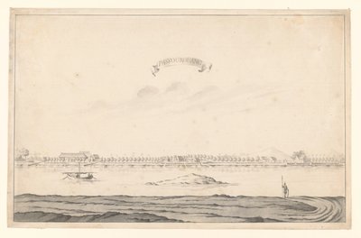Ansicht von Passoeroean von A. de Nelly (possibly)