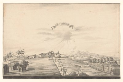 Ansicht der Festung von Salatiga von A. de Nelly (possibly)