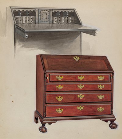 Schreibtisch von Aaron Dermansky
