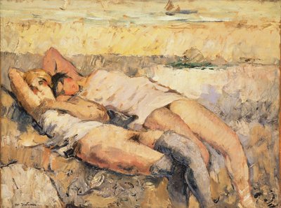 Zwei Freunde, ca. 1925 von Abel Bertram