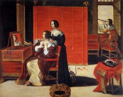 Die fünf Sinne: Der Blick von Abraham (after) Bosse