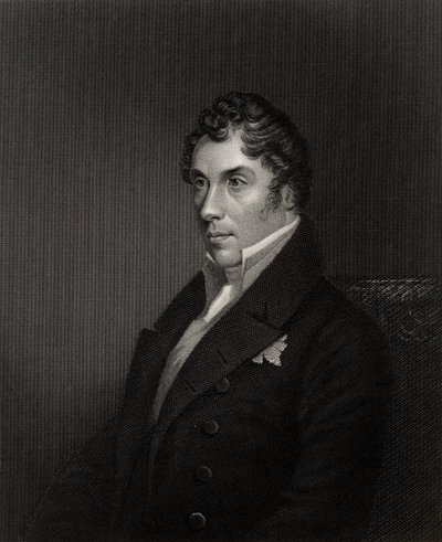 George Hamilton-Gordon, 4. Earl of Aberdeen von Abraham (after) Wivell