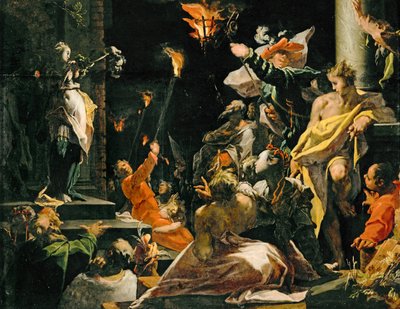 Judith zeigt dem Volk das Haupt des Holofernes von Abraham Bloemaert