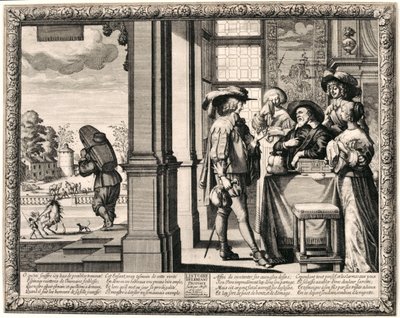 Abreise des verlorenen Sohnes von Abraham Bosse