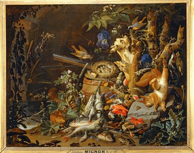 Das Nest der Finken von Abraham Mignon