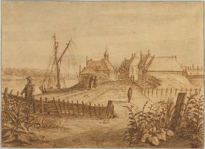Blick auf einen Teil der Stadt Amsterdam von Abraham Rutgers