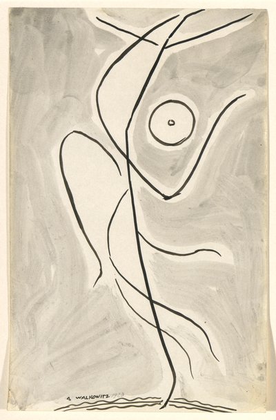 Tanzabstraktion: Isadora Duncan von Abraham Walkowitz