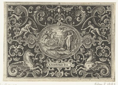Perseus befreit Andromeda von Abraham de Bruyn