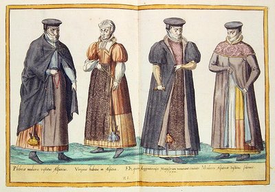 Kostüme des sechzehnten Jahrhunderts aus 