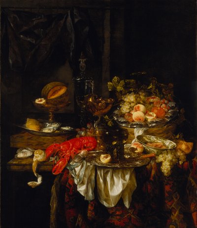 Bankett-Stillleben von Abraham van Beyeren