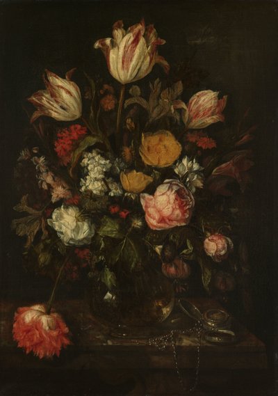 Stillleben mit Blumen von Abraham van Beyeren