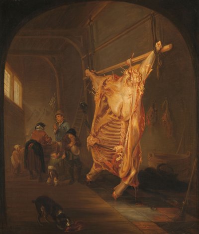 Der geschlachtete Ochse von Abraham van den Hecken