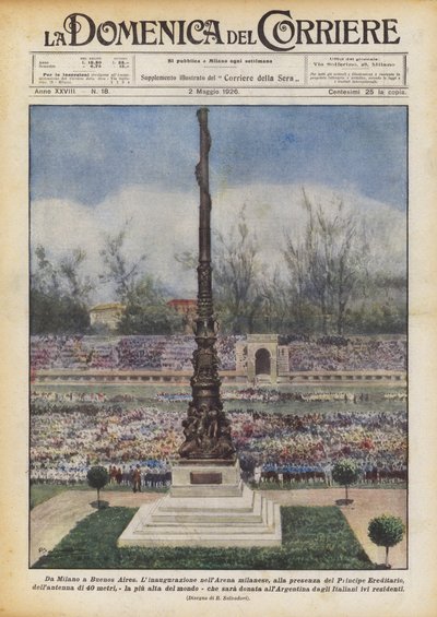 Von Mailand nach Buenos Aires von Achille Beltrame
