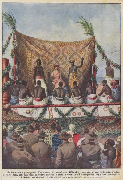 Von der Tänzerin zur Prinzessin von Achille Beltrame