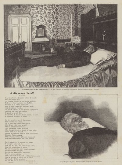 Giuseppe Verdi von Achille Beltrame