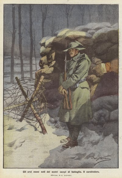 Die weniger bekannten Helden unserer Schlachtfelder von Achille Beltrame