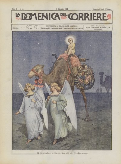 Weihnachten, Allegorie von A. Beltrame von Achille Beltrame