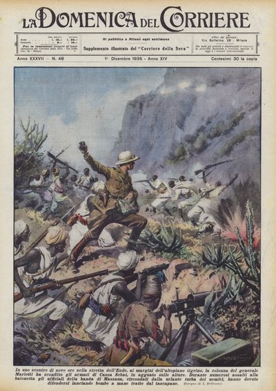 In einem neunstündigen Gefecht in der Ende-Schlucht am Rande des Tigray-Hochlands von Achille Beltrame