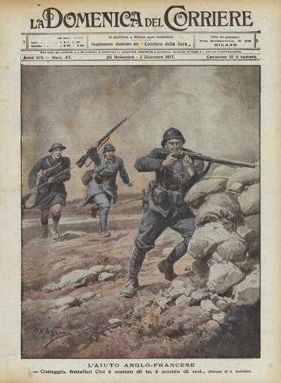 Die anglo-französische Hilfe von Achille Beltrame